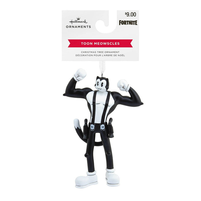 Hallmark Fortnite Toon Meowscles Christmas Tree Ornament