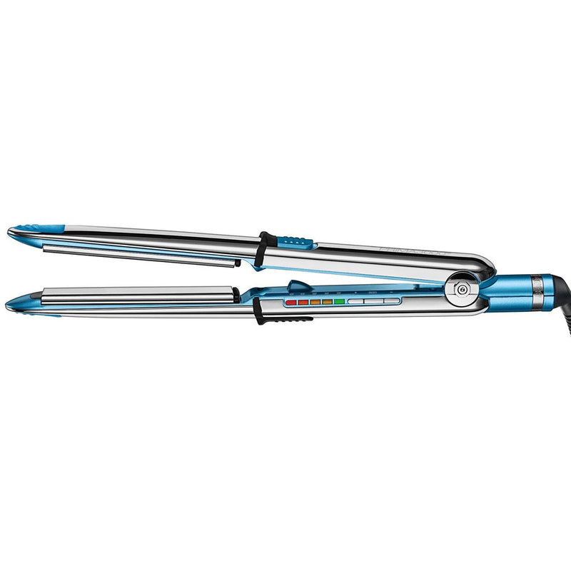 BaBylissPRO Nano Titanium Prima3000 Ionic Straightening Flat Iron - Blue - 1.25"