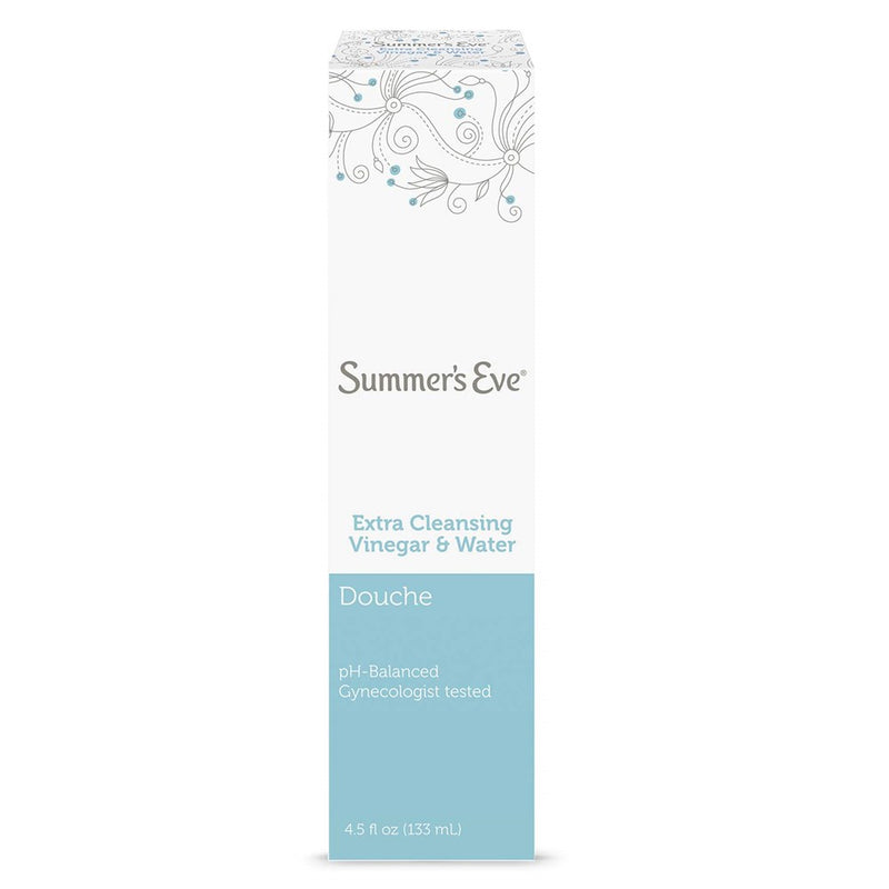 Summer's Eve Douche, Extra Cleansing Vinegar & Water, 1 Unit, 4.5 Oz