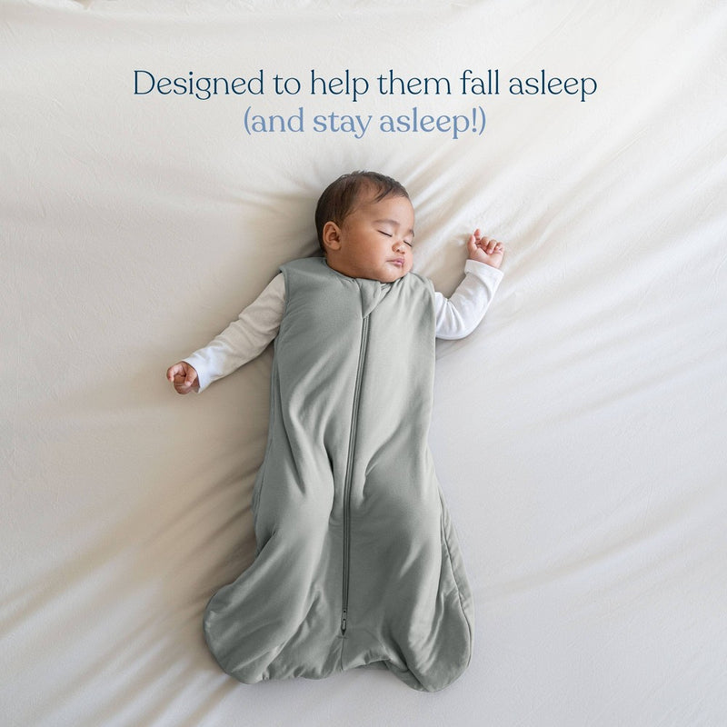 HALO Innovations Supersoft Rayon from Bamboo Sleepsack Wearable Blanket - Storm Gray - M