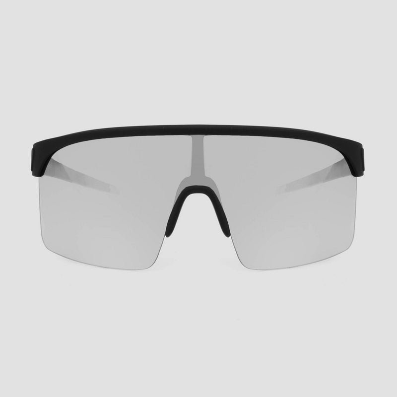 Men's Matte Shield Sunglasses with Smoke Lenses - All In Motion Black
