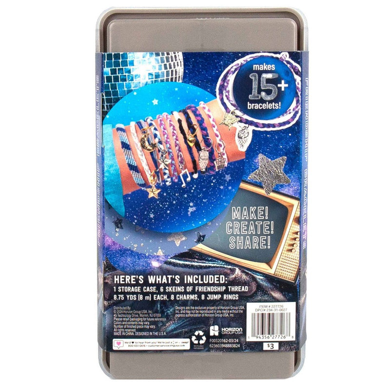 Midnight Friendship ABS Beaded Bracelet Kit 23pc - Bullseye's Playground