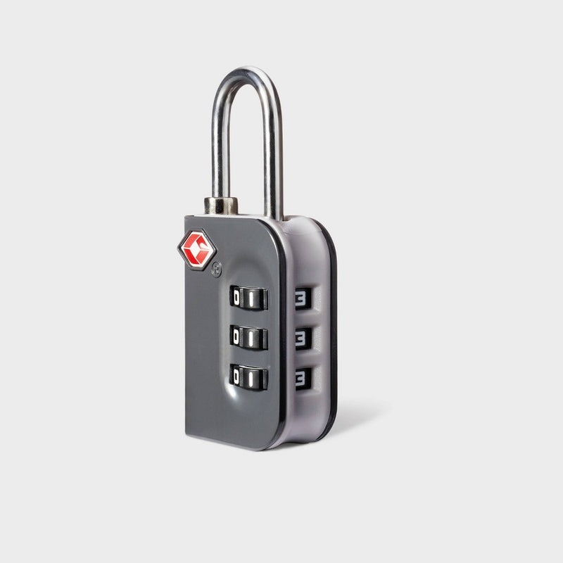 Combo Luggage Lock Gray - Open Story