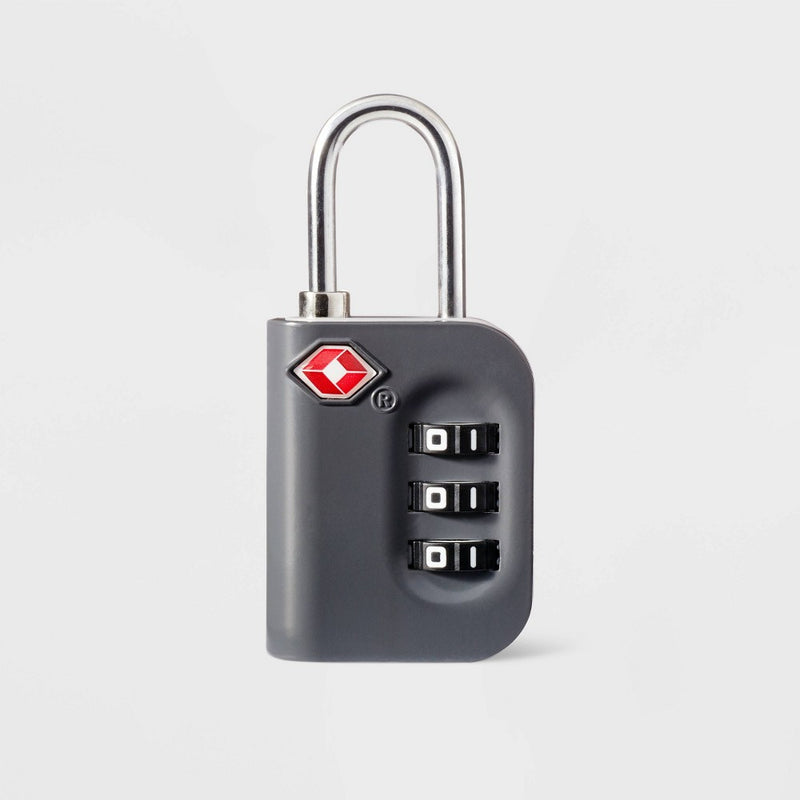 Combo Luggage Lock Gray - Open Story