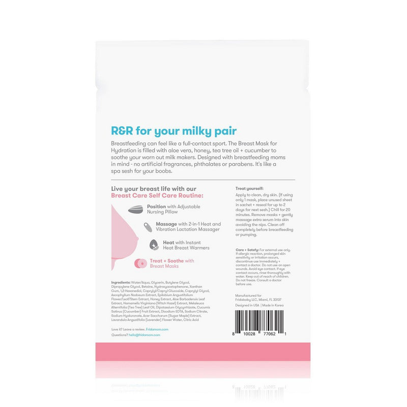 Frida Mom Breast Mask for Hydration - 2ct