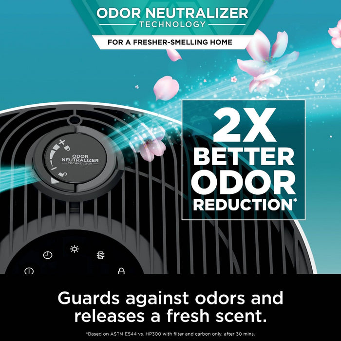 Shark Never Change Air Purifier Max HP302: True HEPA, 5 Settings, 1200-1500 sq. ft., Programmable Timer, CARB Certified (LOCAL PICKUP ONLY)