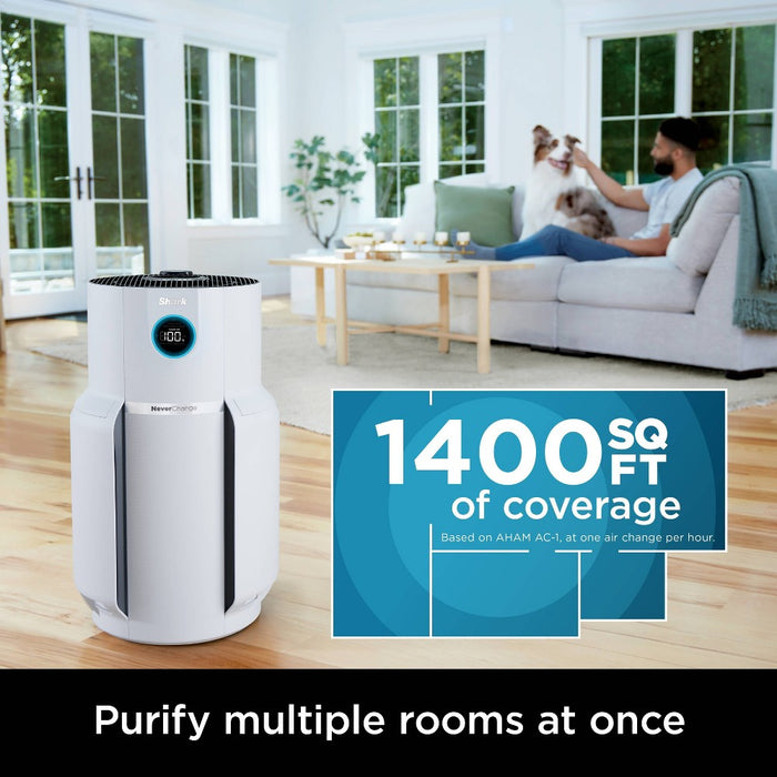 Shark Never Change Air Purifier Max HP302: True HEPA, 5 Settings, 1200-1500 sq. ft., Programmable Timer, CARB Certified (LOCAL PICKUP ONLY)