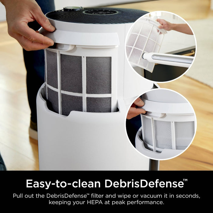Shark Never Change Air Purifier Max HP302: True HEPA, 5 Settings, 1200-1500 sq. ft., Programmable Timer, CARB Certified (LOCAL PICKUP ONLY)