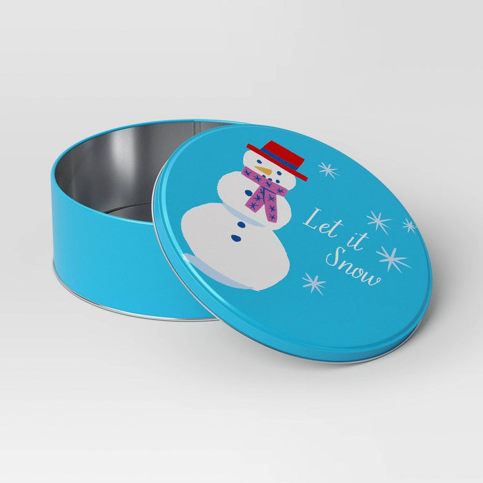 8.25"x3" Christmas 'Let it Snow' Gift Box - Wondershop