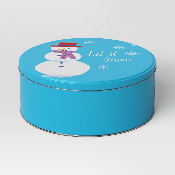 8.25"x3" Christmas 'Let it Snow' Gift Box - Wondershop
