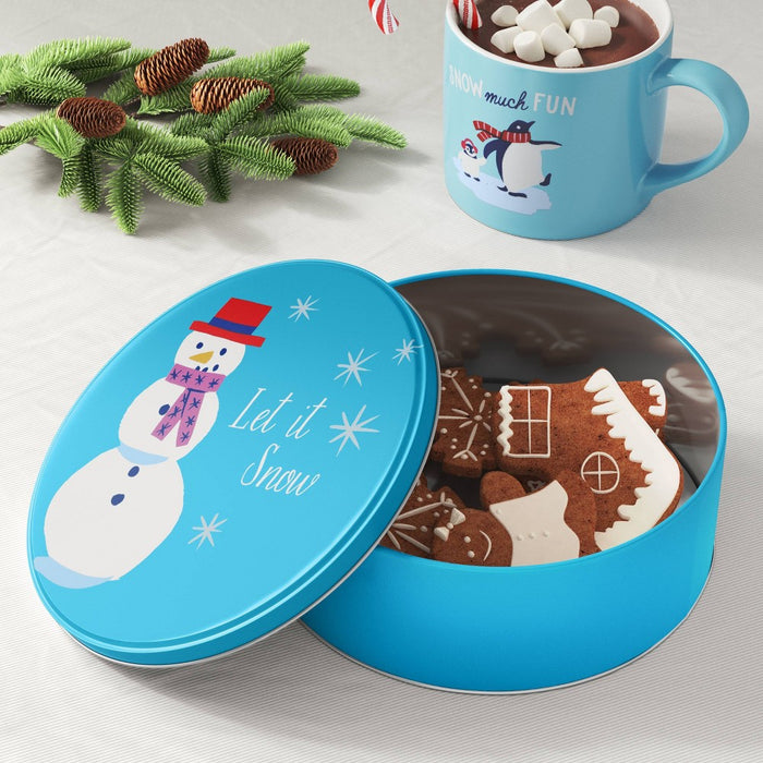 8.25"x3" Christmas 'Let it Snow' Gift Box - Wondershop
