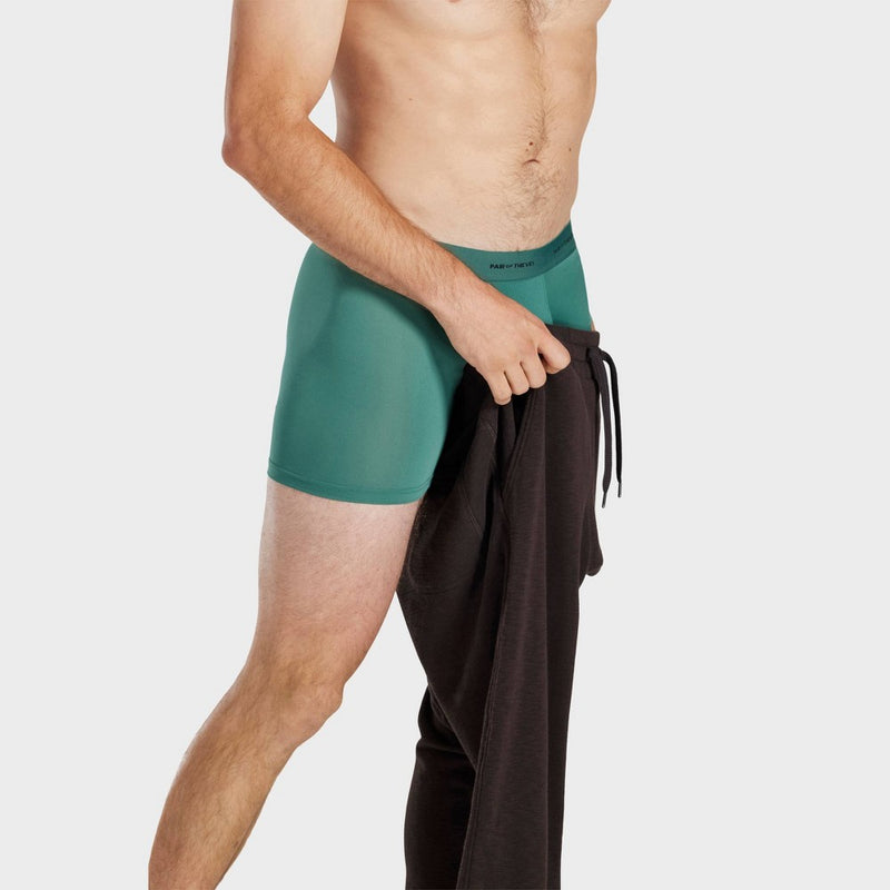 Pair of Thieves Men's Quick Dry Boxer Briefs 3pk - Green L
