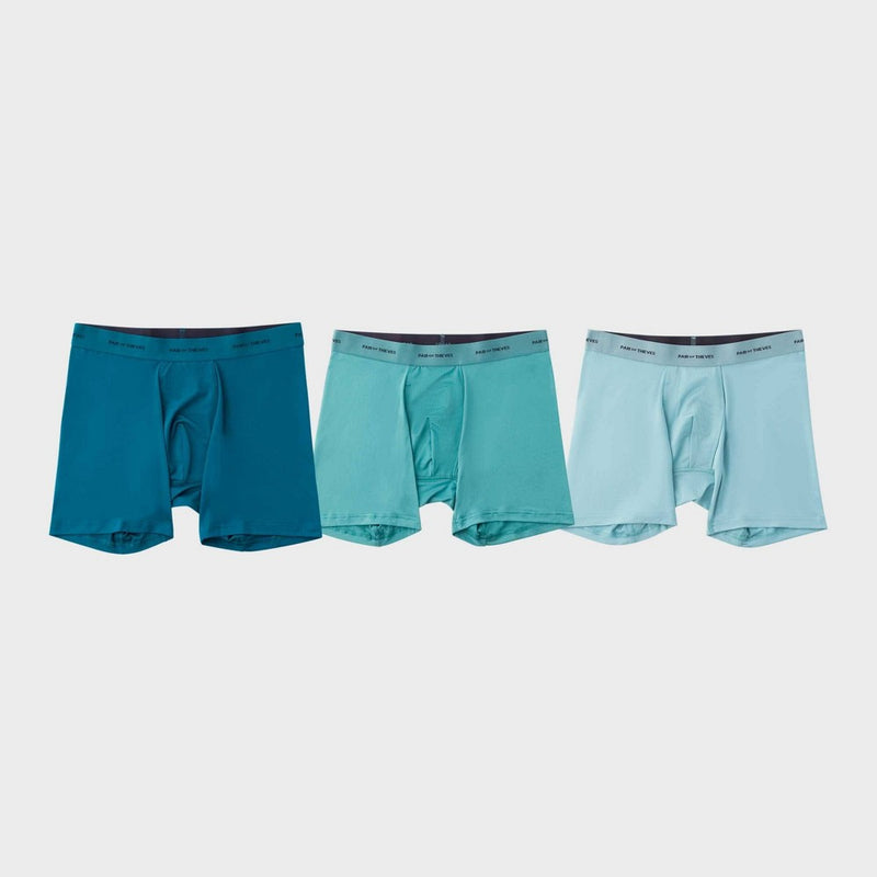 Pair of Thieves Men's Quick Dry Boxer Briefs 3pk - Green L