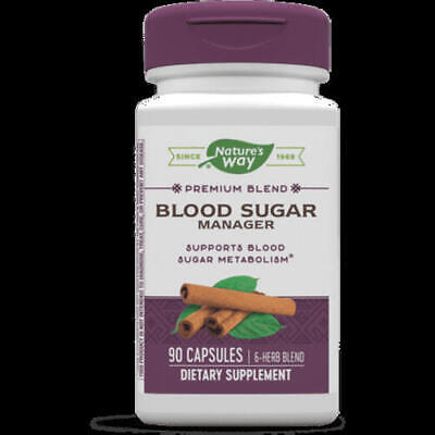 Nature's Way Premium Blend Blood Sugar Manager , 90 Casules