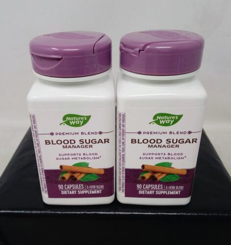 Nature's Way Premium Blend Blood Sugar Manager , 90 Casules