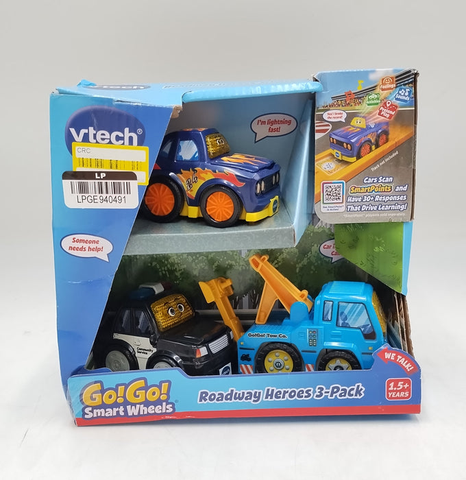 VTech Go! Go! Smart Wheels 3-Pack Race Car + Sports Car + Tow Truck SEE DETAILS