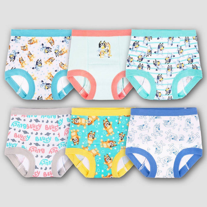 Toddler Bluey 6pk Training Underwear - 3T