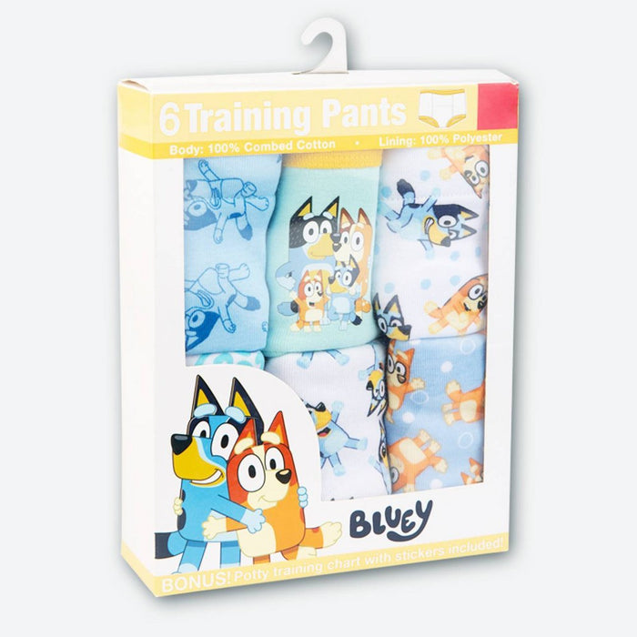 Toddler Bluey 6pk Training Underwear - 3T