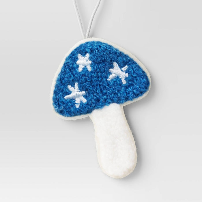 10pc Fabric Mushroom Christmas Tree Ornament Set - Wondershop
