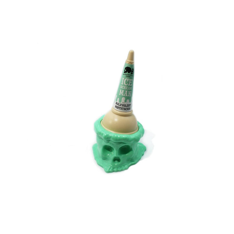 Brutherford Industries Ice Cream Man Skull Figure Green