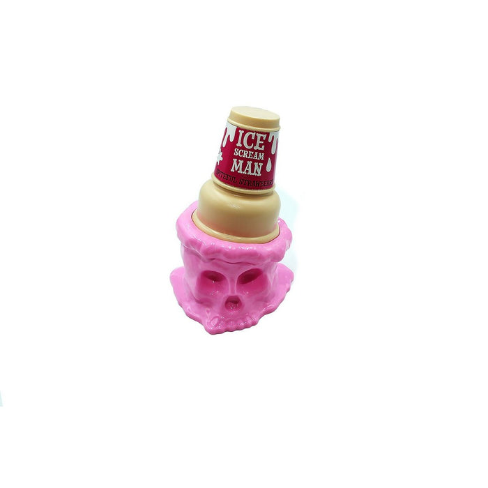 Brutherford Industries Ice Cream Man Skull Figure Pink