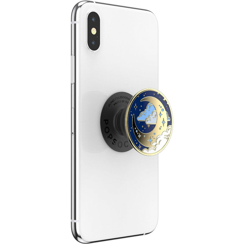PopSockets PopGrip Enamel Cell Phone Grip & Stand - Fly Me To The Moon