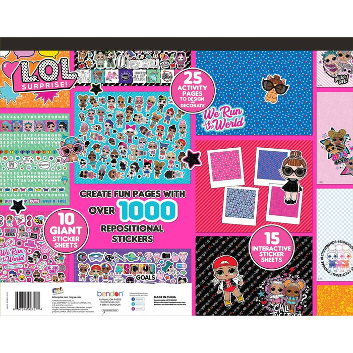 L.O.L. Surprise! Giant Sticker Activity Pad