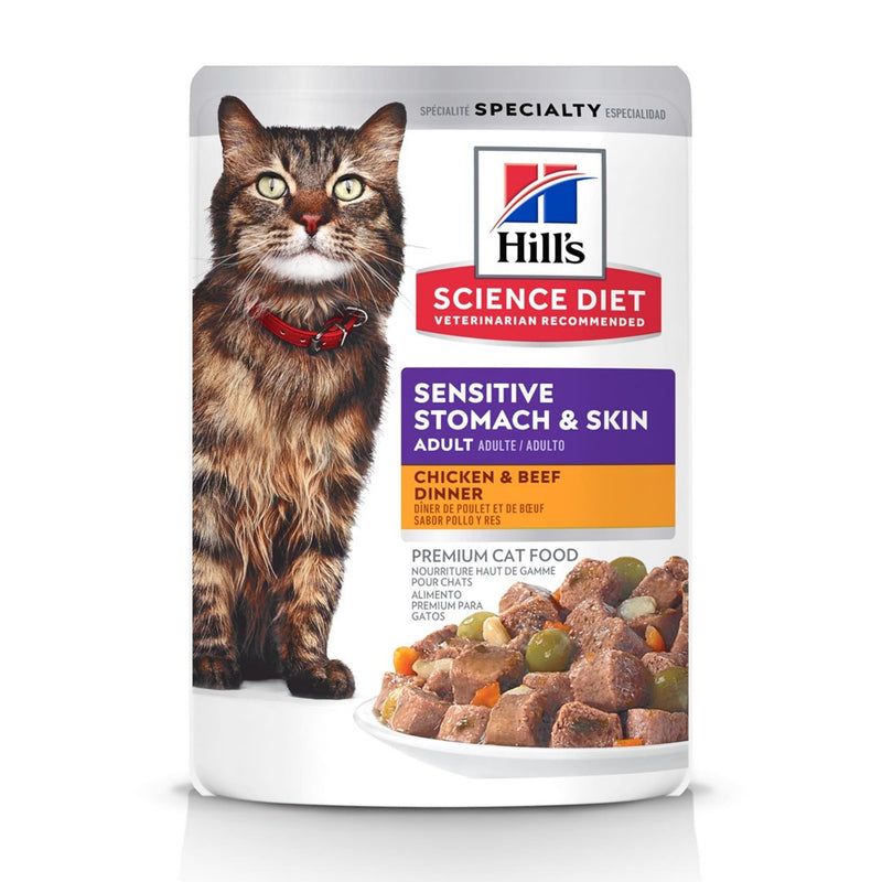 Hills sensitive stomach an skin single