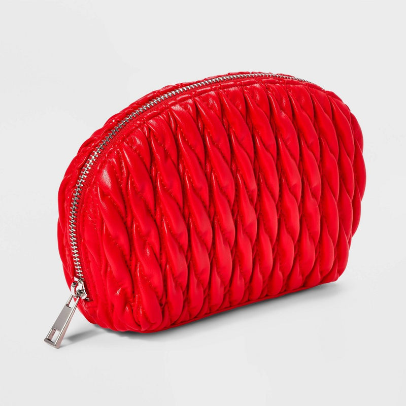 Rounded Pouch Bag - A New Day Red