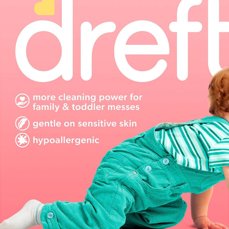 Dreft Stage 2: Active Baby HE Compatible Liquid Laundry Detergent - 105 fl oz