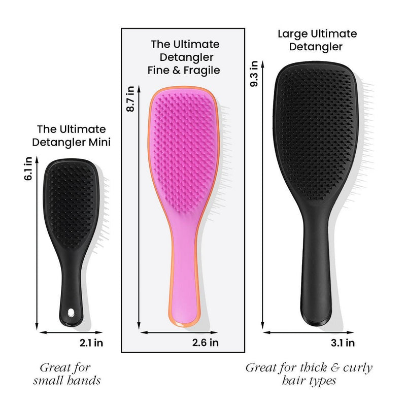 Tangle Teezer Fine & Fragile Detangling Hair Brush - Apricot/Lilac
