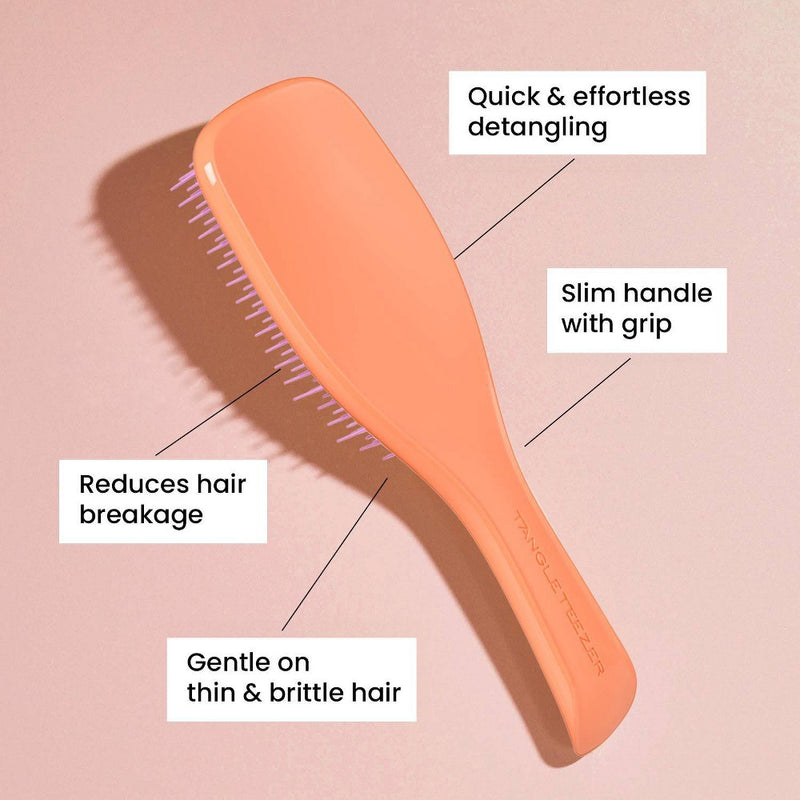 Tangle Teezer Fine & Fragile Detangling Hair Brush - Apricot/Lilac