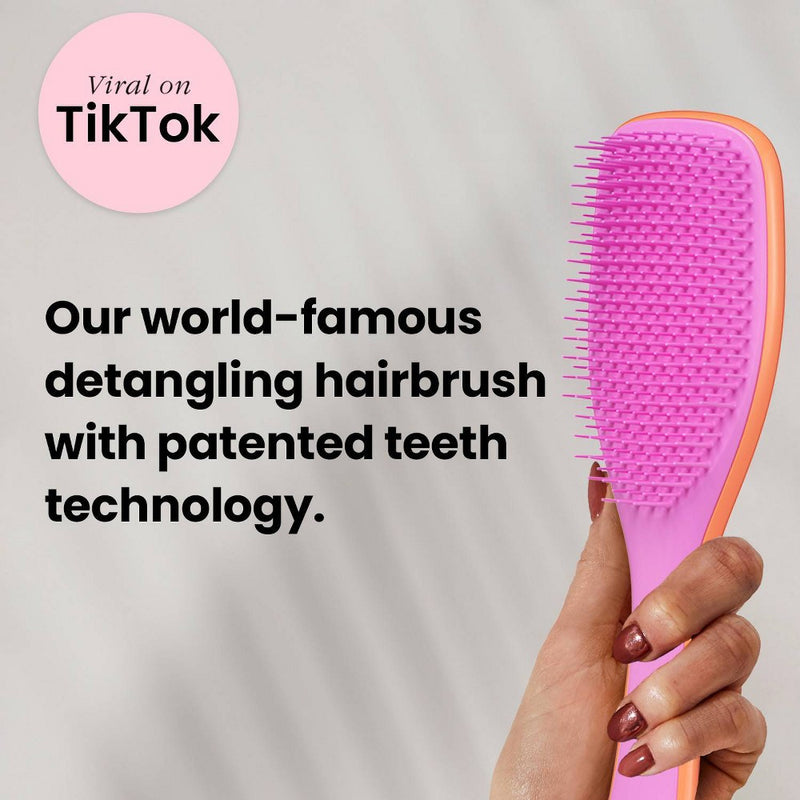 Tangle Teezer Fine & Fragile Detangling Hair Brush - Apricot/Lilac
