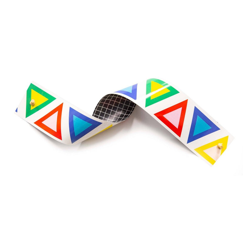 36' Reversible Rolled Bulletin Board Triangle/Grid Boarder - Horizon Group
