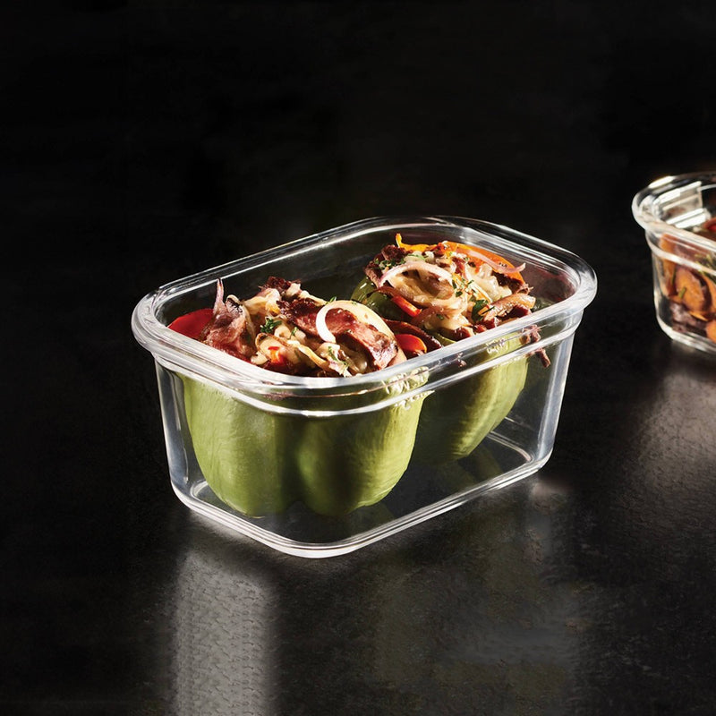 Rubbermaid Brilliance 18pc Glass Food Storage Container Set: Clear, Microwave & Dishwasher Safe, Includes Lids, 1-Year Warranty