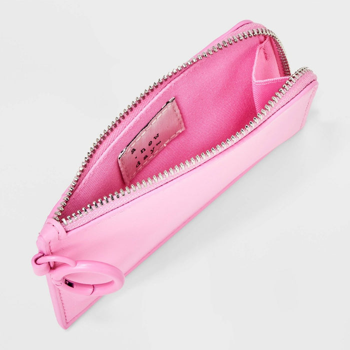 L-Zip Card Case - A New Day Pink