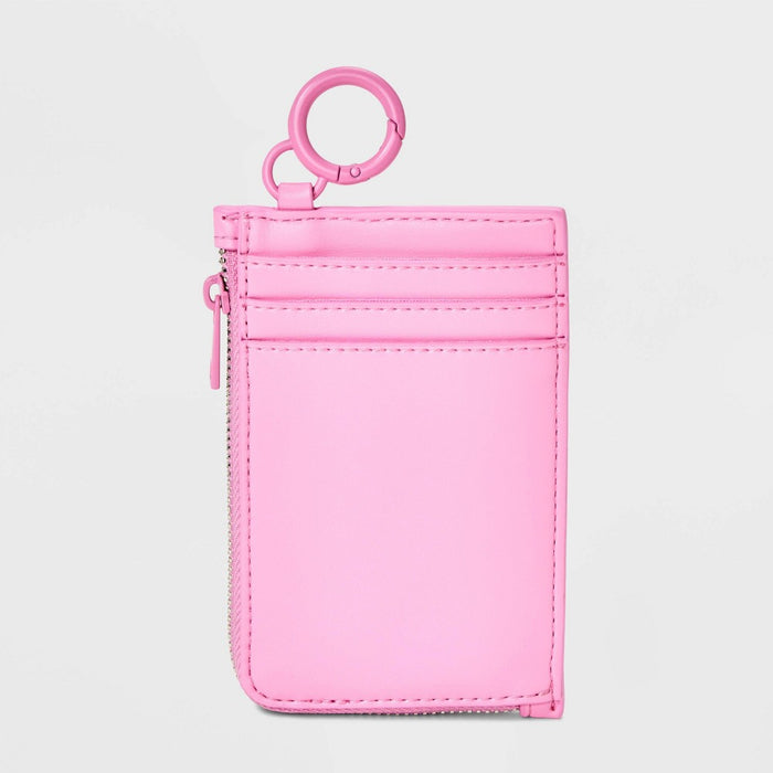 L-Zip Card Case - A New Day Pink