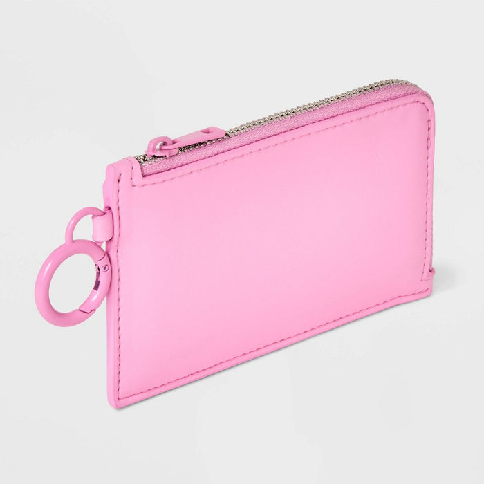 L-Zip Card Case - A New Day Pink