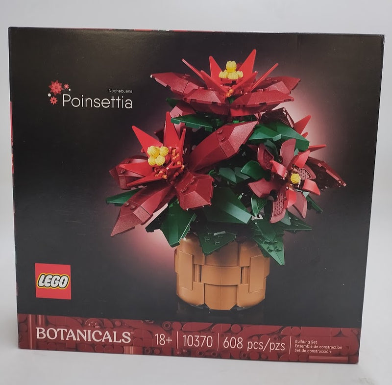 LEGO Icons Poinsettia Plant and Flower Centerpiece Table Decor 10370 SEE DETAILS