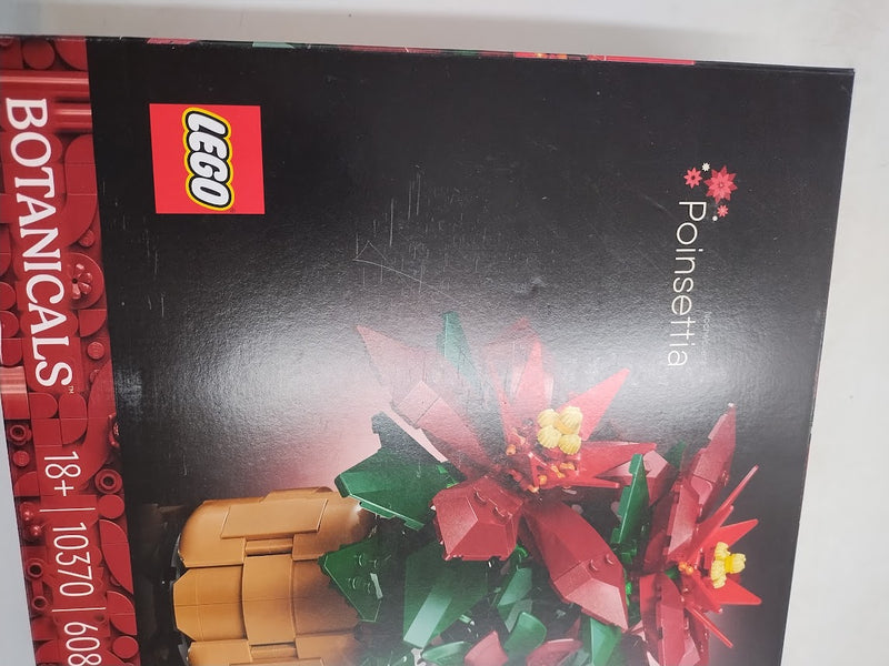 LEGO Icons Poinsettia Plant and Flower Centerpiece Table Decor 10370 SEE DETAILS
