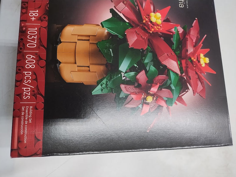 LEGO Icons Poinsettia Plant and Flower Centerpiece Table Decor 10370 SEE DETAILS