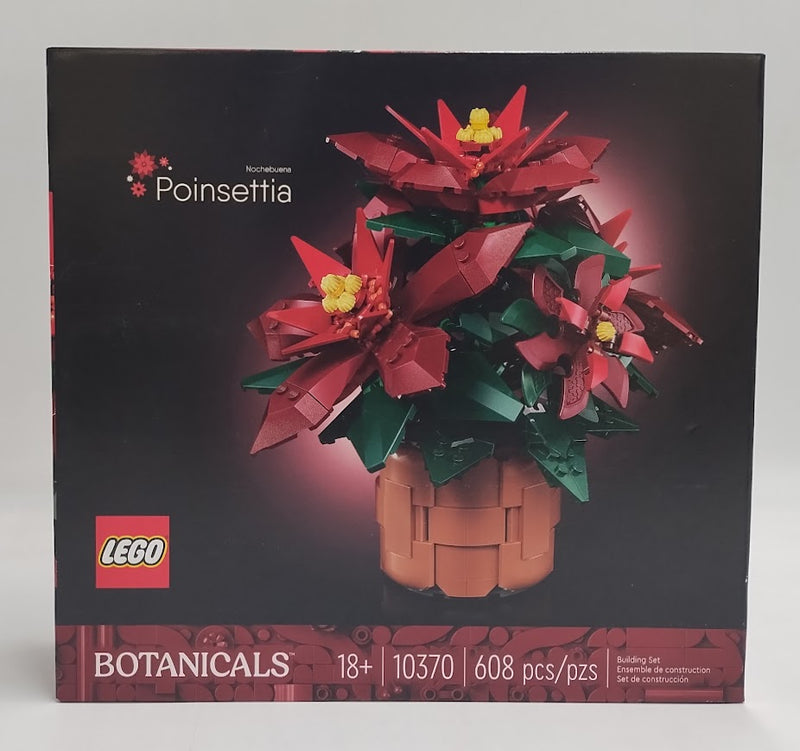 LEGO Icons Poinsettia Plant and Flower Centerpiece Table Decor 10370 SEE DETAILS