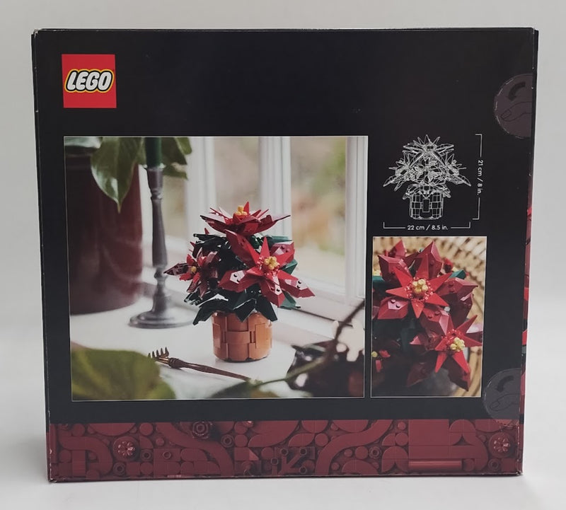 LEGO Icons Poinsettia Plant and Flower Centerpiece Table Decor 10370 SEE DETAILS