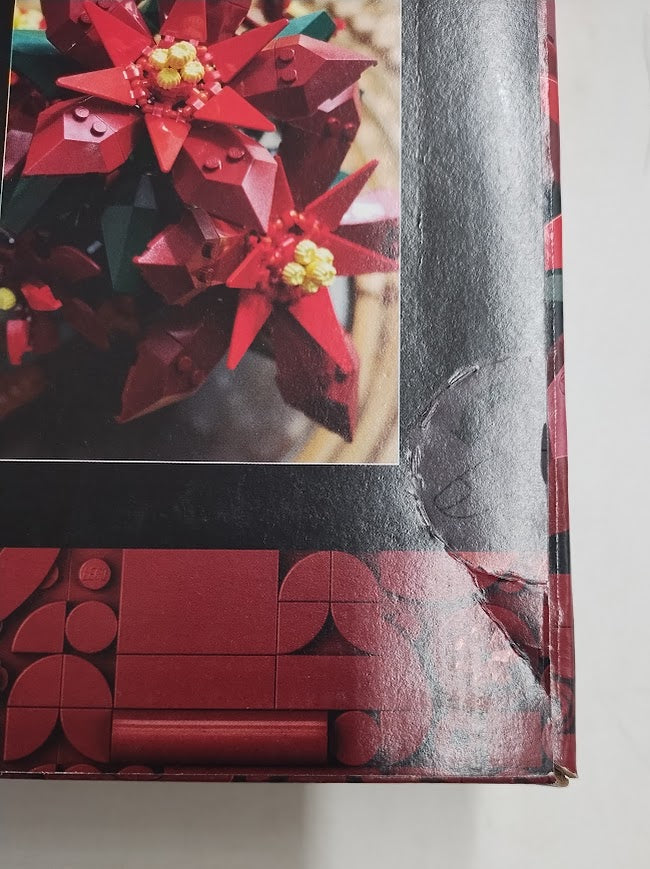 LEGO Icons Poinsettia Plant and Flower Centerpiece Table Decor 10370 SEE DETAILS