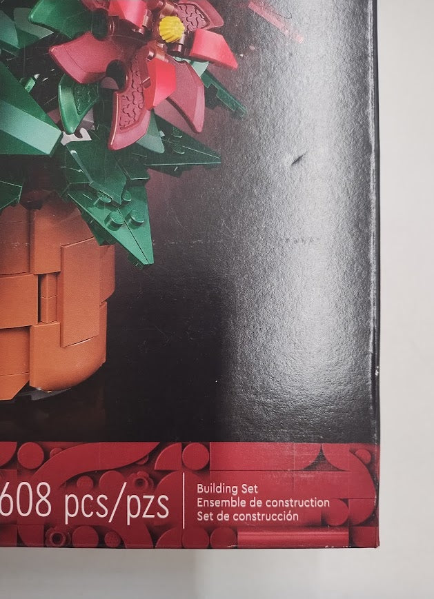 LEGO Icons Poinsettia Plant and Flower Centerpiece Table Decor 10370 SEE DETAILS