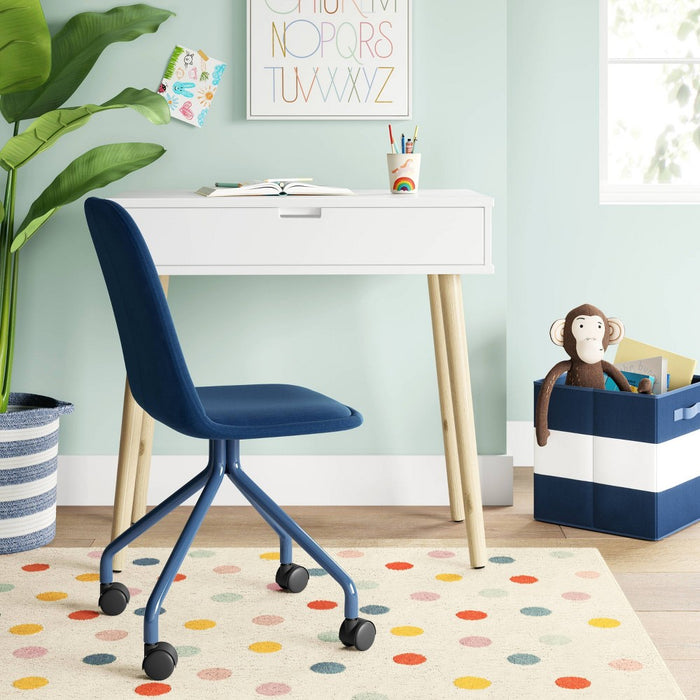 Rolling Kids' Desk Chair Navy - Pillowfort (LOCAL PICKUP ONLY)