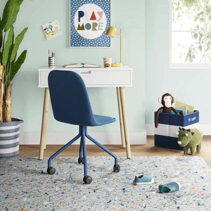 Rolling Kids' Desk Chair Navy - Pillowfort (LOCAL PICKUP ONLY)