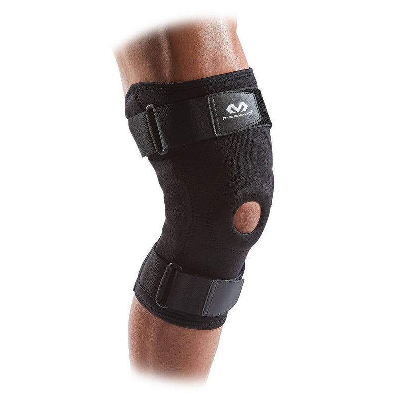 McDavid Sport Knee Brace with Hinges - Black - L/XL