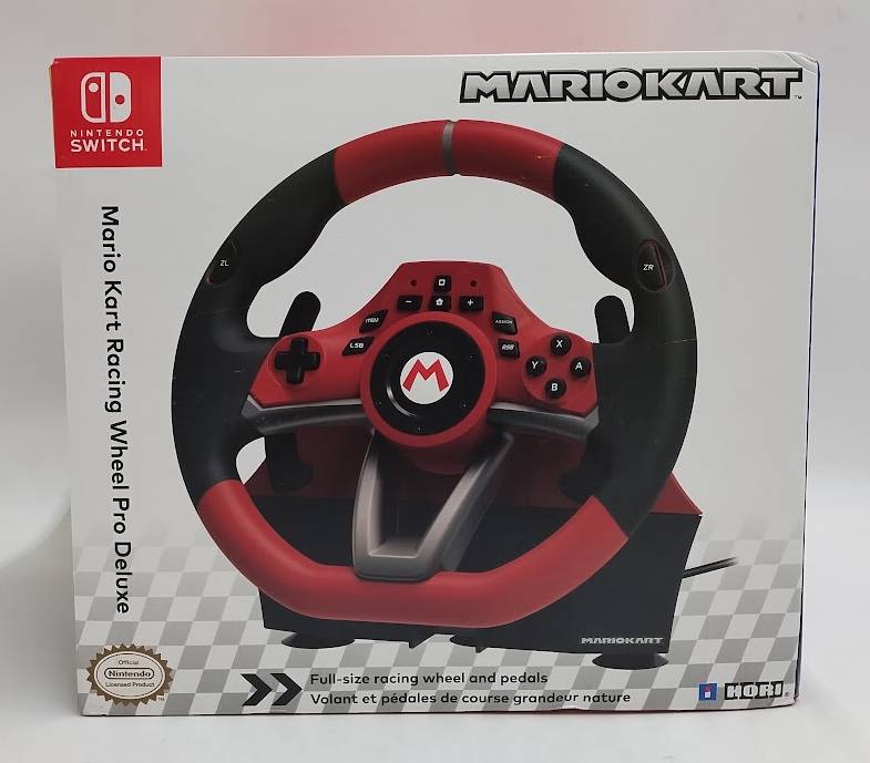 Hori Nintendo Switch Mario Kart Racing Wheel Pro Deluxe SEE DETAILS