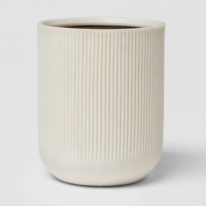 Modern Resin Toothbrush Holder Sand - Threshold